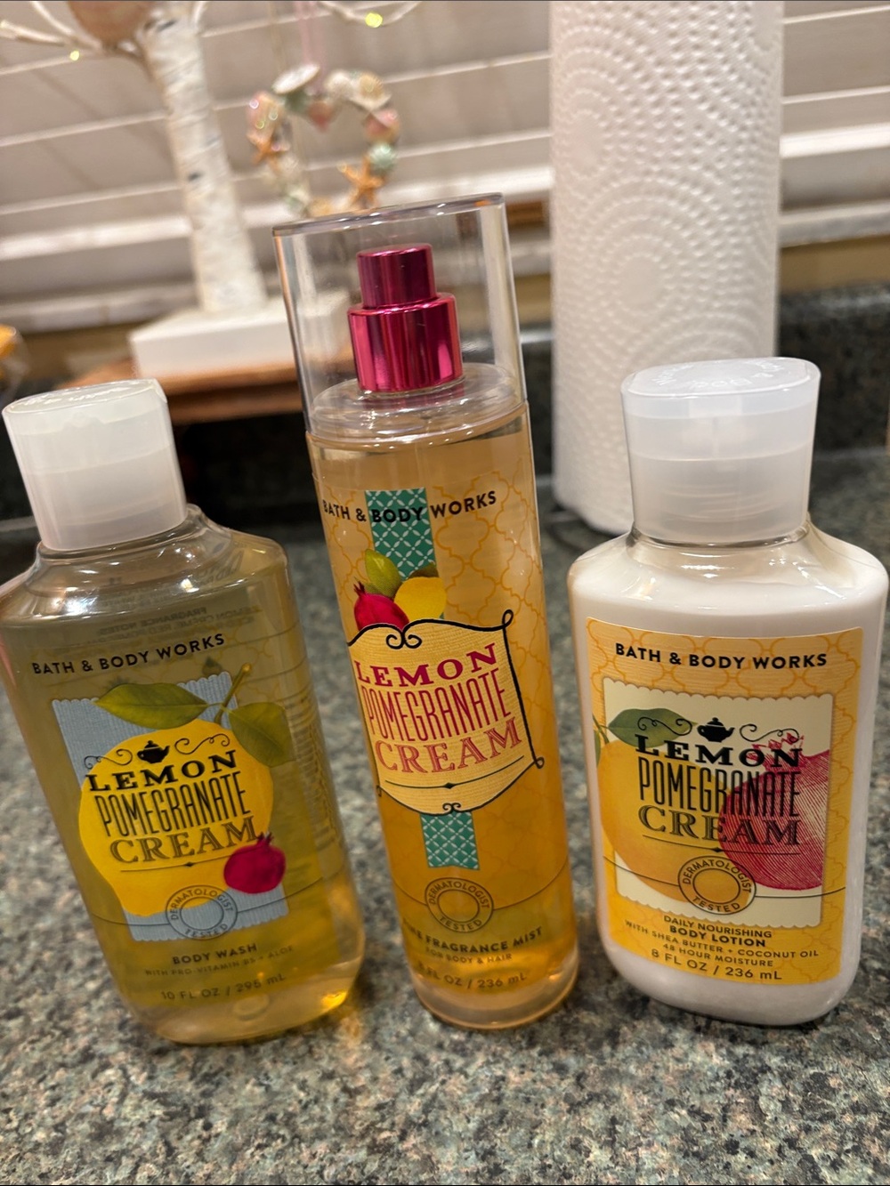 Nwt bundle of Lemon Pomegranate Cream